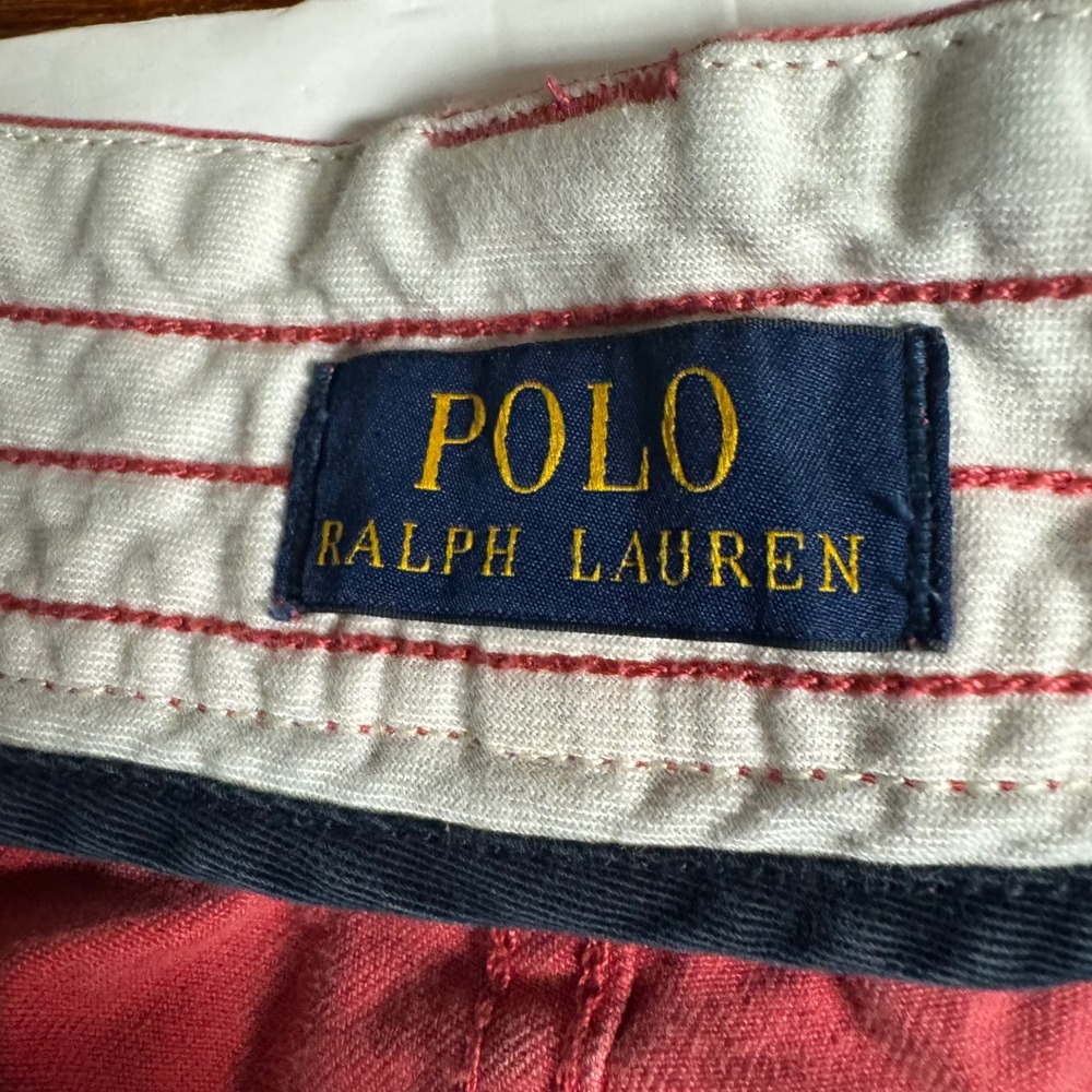 Polo Ralph Lauren Mens Cotton Twill Cargo Shorts Size‎ 40 Multi Pocket Utility